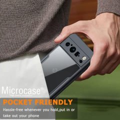 Microcase Google Pixel 8 Pro  ile uyumlu Airbag Serisi Darbeye Dayanıklı Köşe Korumalı Tpu Kılıf - AL3370