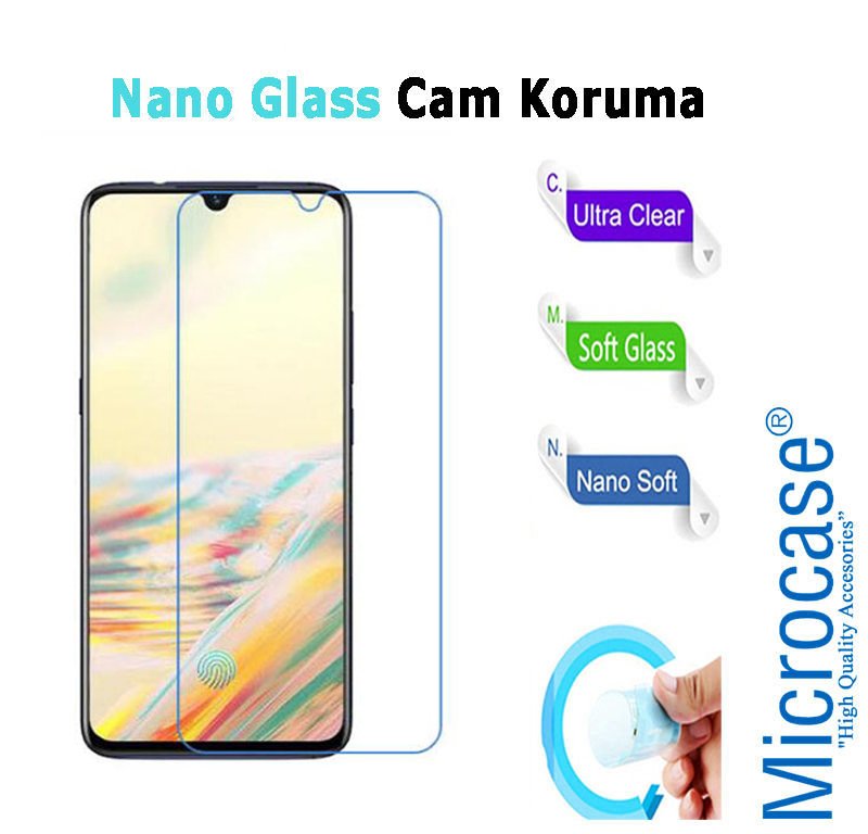Microcase OnePlus 6T Nano Glass Cam Ekran Koruma Filmi