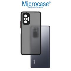 Microcase Xiaomi Redmi Note 10 Pro Max London Serisi Kılıf - Buzlu Siyah