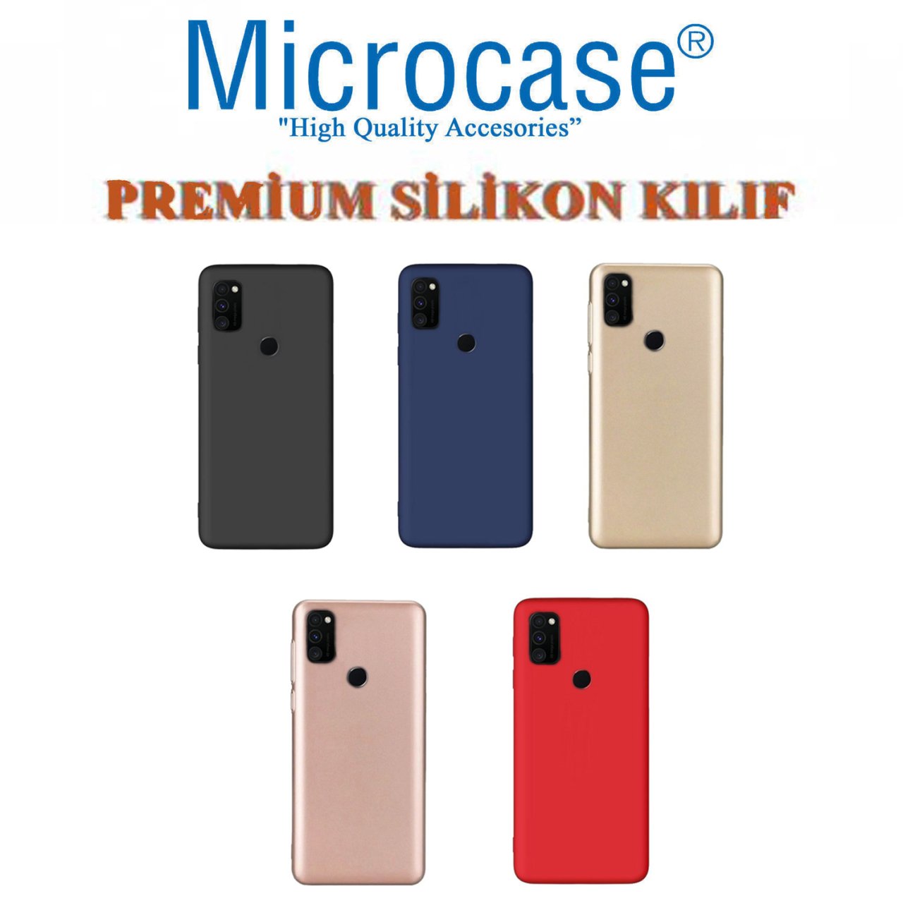 Microcase Samsung Galaxy M30S Premium Matte Silikon Kılıf