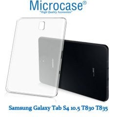 Microcase Samsung Galaxy Tab S4 10.5 T830 T835 Silikon Soft Kılıf - Şeffaf