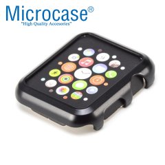 Microcase Apple watch 42 mm seri 1 2 3 Slim Sert Rubber Kılıf