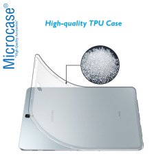 Microcase Samsung Galaxy Tab S4 10.5 T830 T835 Silikon Soft Kılıf - Şeffaf