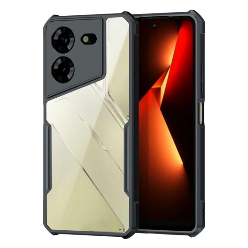 Microcase TECNO Pova 5  ile uyumlu Airbag Serisi Darbeye Dayanıklı Köşe Korumalı Tpu Kılıf - AL3370