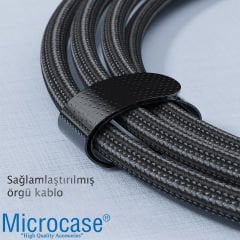 Microcase Smart Chip Akıllı Micro USB - USB Şarj ve Data Kablosu 1m - AL3198