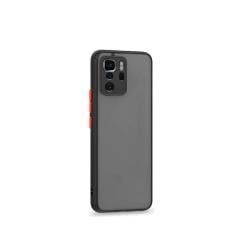 Microcase Xiaomi Poco X3 GT London Serisi Sert Kılıf Buzlu Siyah