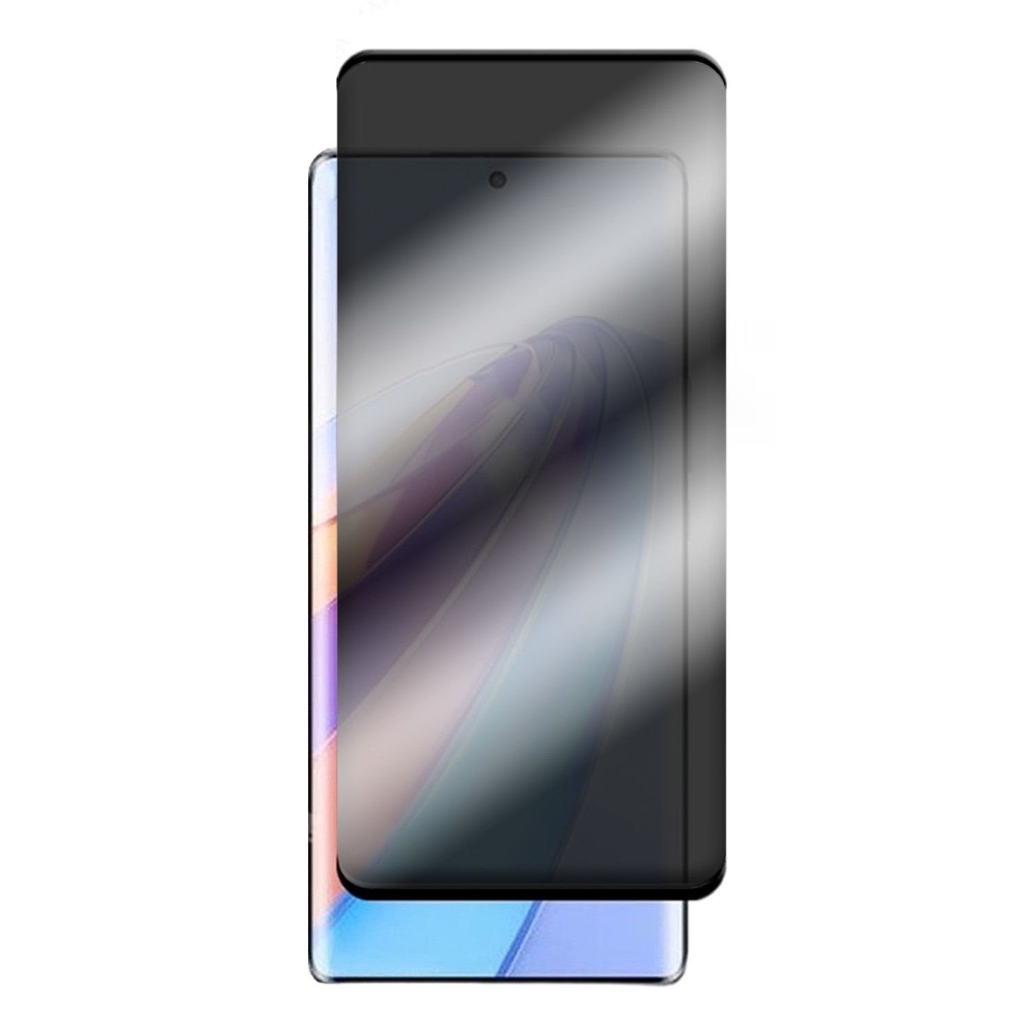 Microcase Honor X9a 5G / X40 5G için 3D Privacy Gizlilik Filtreli Tam Kaplayan Cam Koruma - AL3125
