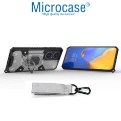Microcase Honor 50 Capsule Serisi Kayış Askılı Yüzük Standlı Armor Kılıf - AL8119