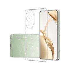 Microcase Honor 200 ile Uyumlu Slim Serisi Soft TPU Silikon Kılıf - Şeffaf AL3324
