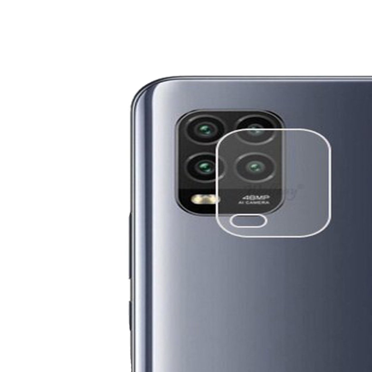 Microcase Xiaomi Mi 10 Lite 5G Kamera Camı Lens Koruyucu Nano Esnek Film