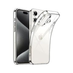 Microcase Iphone 16 Plus ile Uyumlu Slim Serisi Soft TPU Silikon Kılıf - Şeffaf AL3324