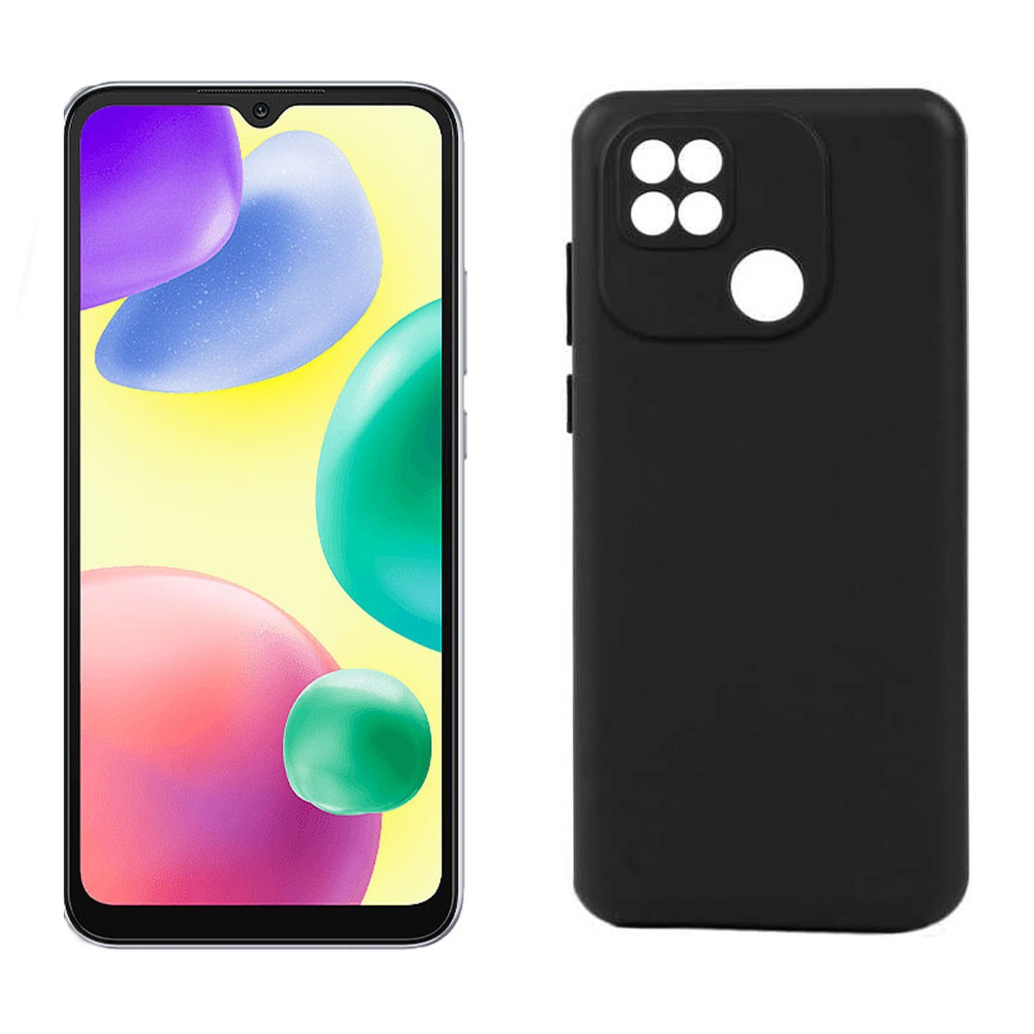 Microcase Xiaomi Redmi 10A Elektrocase Serisi Silikon Kılıf- AL3340