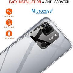 Microcase Xiaomi Redmi 10A /Redmi 9C Slim Serisi Soft TPU Silikon Kılıf - Şeffaf AL3324