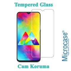 Microcase Samsung Galaxy M10 King Serisi Armor Perfect Koruma Kılıf Siyah + Tempered Glass Cam Koruma (SEÇENEKLİ)