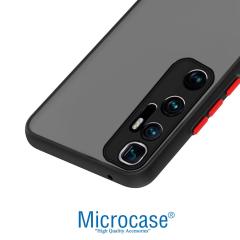 Microcase Xiaomi Mi 10 Ultra London Serisi Sert Kılıf - Buzlu Siyah