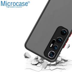 Microcase Xiaomi Mi 10 Ultra London Serisi Sert Kılıf - Buzlu Siyah