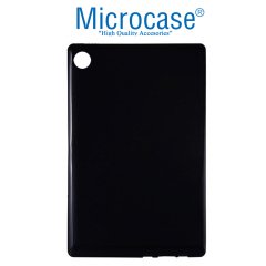 Microcase Lenovo TAB M10 10.3 inch TB-X606 X606F Silikon Soft Kılıf - Siyah + Nano Esnek Ekran Koruma Filmi