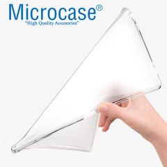 Microcase Samsung Galaxy Tab S5e T720 T725 Silikon Soft Kılıf - Şeffaf