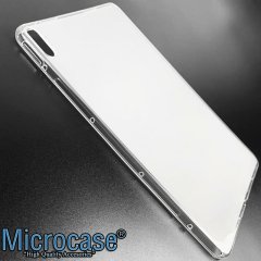 Microcase Huawei MatePad Pro 10.8 inch Tablet Silikon Soft Kılıf - Şeffaf + Nano Esnek Ekran Koruma Filmi