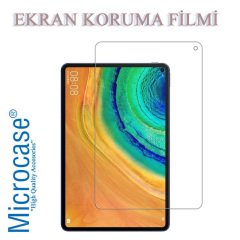 Microcase Huawei MatePad Pro 10.8 inch Tablet Silikon Soft Kılıf - Şeffaf + Ekran Koruma Filmi