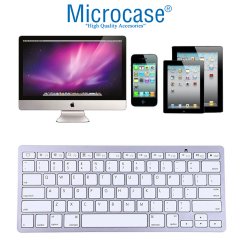 Microcase Bluetooth Kablosuz Mac iPhone iPad Klavye - Al2733