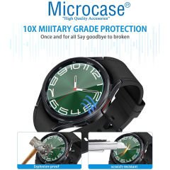 Microcase Samsung Galaxy Watch6 40mm için TPU Ekran Koruma Filmi - Şeffaf AL3384