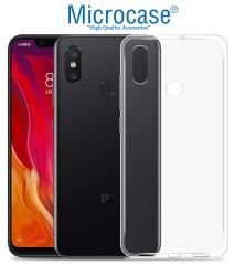 Microcase Xiaomi Mi 8 Silikon Kılıf+Tempered Ekran+Tempered Lens