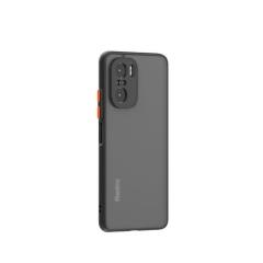 Microcase Xiaomi Redmi K40 London Serisi Kılıf - Buzlu Siyah