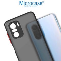Microcase Xiaomi Redmi K40 London Serisi Kılıf - Buzlu Siyah