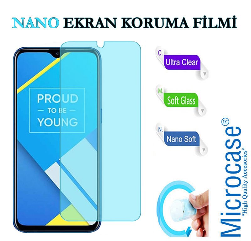 Microcase Realme C2 Nano Esnek Ekran Koruma Filmi