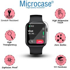 Microcase Xiaomi Redmi Watch 3 Active 1.83 inch için TPU Ekran Koruma Filmi - Şeffaf AL3384