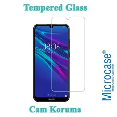 Huawei Y6 2019 - Honor 8A Tempered Glass Cam Ekran Koruma