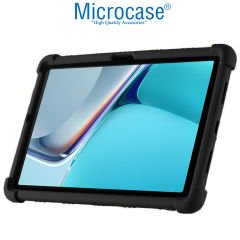 Microcase Huawei Matepad 11 Tablet Standlı Silikon Kılıf - Siyah