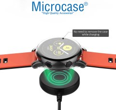 Microcase Samsung Watch 3 41 mm R850 Manyetik USB Şarj Kablosu - AL2414
