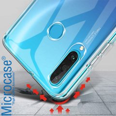 Huawei P30 Lite 0.2 mm İnce Silikon Kılıf + CAM (SEÇİN)