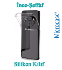 Microcase Galaxy S9 Plus 0.2 mm Silikon Kılıf + Arka Kamera Nano