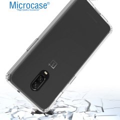 Microcase OnePlus 6T Ultra İnce 0.2 mm Soft Silikon Kılıf + CAM