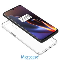 Microcase OnePlus 6T Ultra İnce 0.2 mm Soft Silikon Kılıf + CAM
