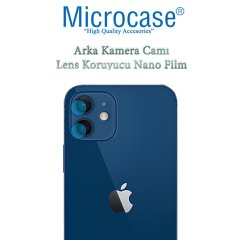 iPhone 12 Kamera Camı Lens Koruyucu Nano Esnek Film