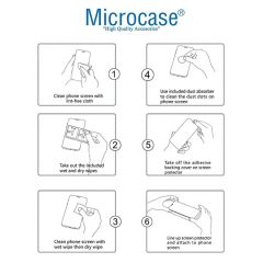Microcase Huawei Nova 12S / Nova 12 Lite / Nova 11   Tam Kaplayan Çerçeveli Tempered Ekran Koruyucu -AL3276