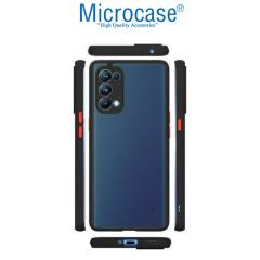 Microcase Oppo Reno 5 Pro (5G) London Serisi Kılıf - Buzlu Siyah