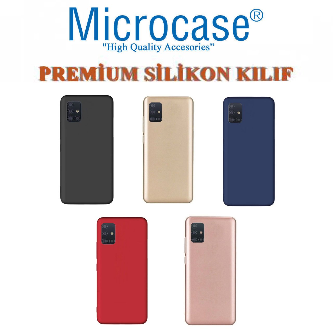 Microcase Samsung Galaxy A51 Premium Matte Silikon Kılıf
