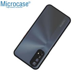 Microcase Realme 7 London Serisi Sert Kılıf - Buzlu Siyah