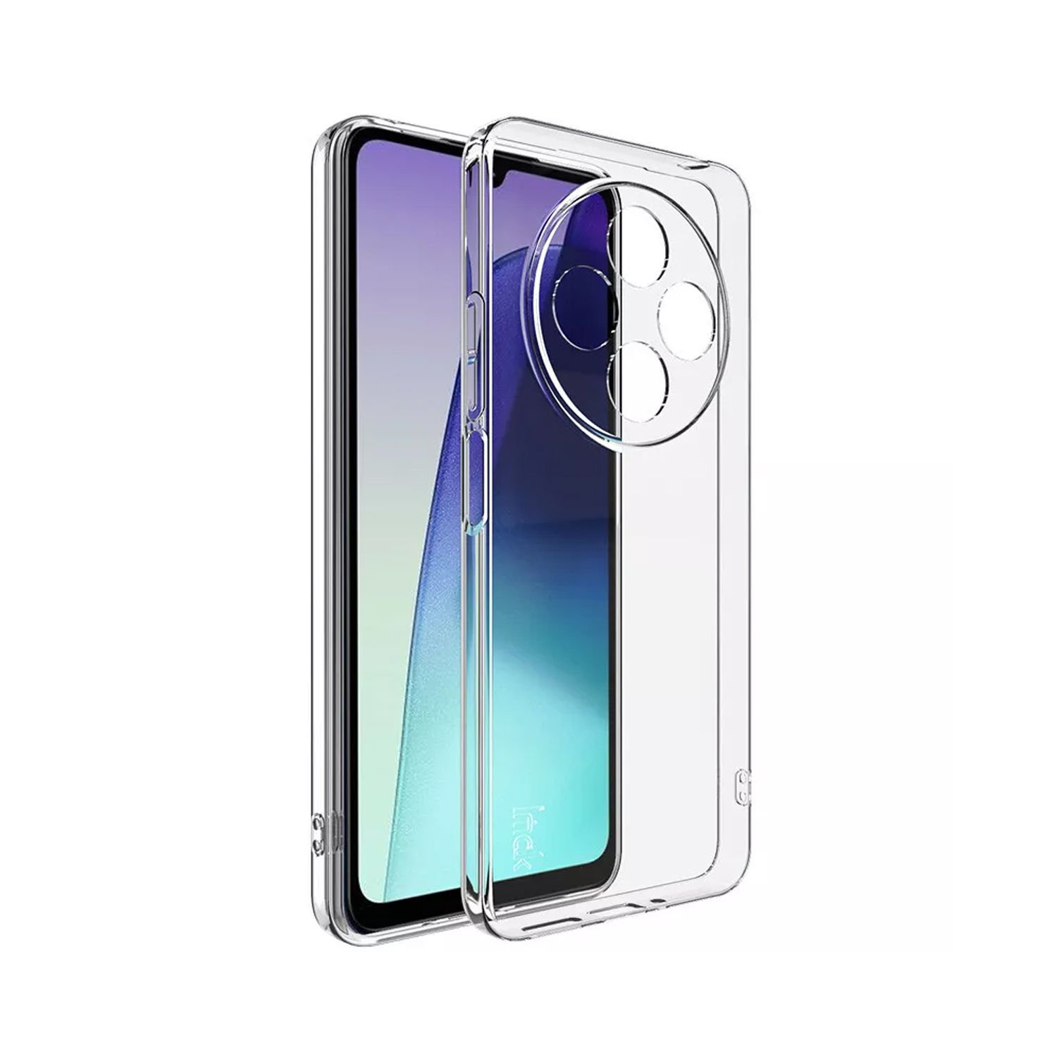 Microcase Xiaomi Redmi 14C 4G/14R ile Uyumlu Slim Serisi Soft TPU Silikon Kılıf - Şeffaf AL3324