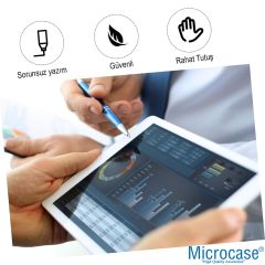 Microcase Universal Tüm Dokunmatik Cihazlarla Uyumlu Akıllı Dokunmatik Kalem 4 Adet AL4648 Siyah