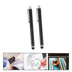 Microcase Universal Tüm Dokunmatik Cihazlarla Uyumlu Akıllı Dokunmatik Kalem 2 Adet AL4648 Siyah