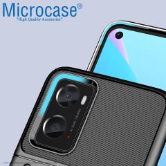 Microcase Oppo A36 / Realme 9i Thunder Serisi Darbeye Dayanıklı Silikon Kılıf - Siyah AL3421