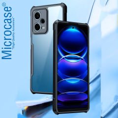 Microcase Xiaomi Redmi Note 12 Pro Plus Global ile uyumlu Airbag Serisi Darbeye Dayanıklı Köşe Korumalı Tpu Kılıf - AL3370