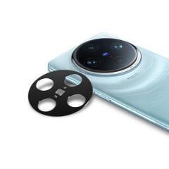 Microcase Vivo x100 Pro Uyumlu Kamera Lens Koruma Halkası - Kapalı Tasarım -Siyah AL3401