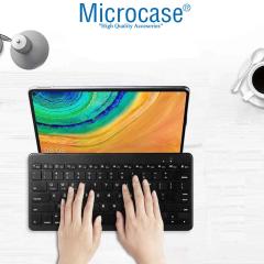 Microcase iPad Pro 11 2021 3.Nesil 360 Döner Standlı Kılıf+Bluetooth Klavye